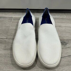 Rothy’s The Sneaker White Slip On Shoes Size 8.5